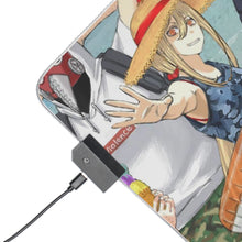 Load image into Gallery viewer, Chainsaw Man RGB LED Mouse Pad (Desk Mat)

