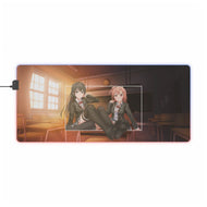 Yukino Yukinoshita Yui Yuigahama RGB LED Mouse Pad (Desk Mat)