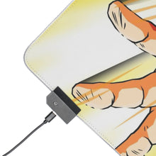 Load image into Gallery viewer, Goku Super Saiyan first time RGB LED Mouse Pad (Desk Mat)
