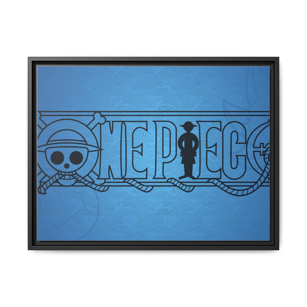 Monkey D. Luffy Canvas Framed Art Print