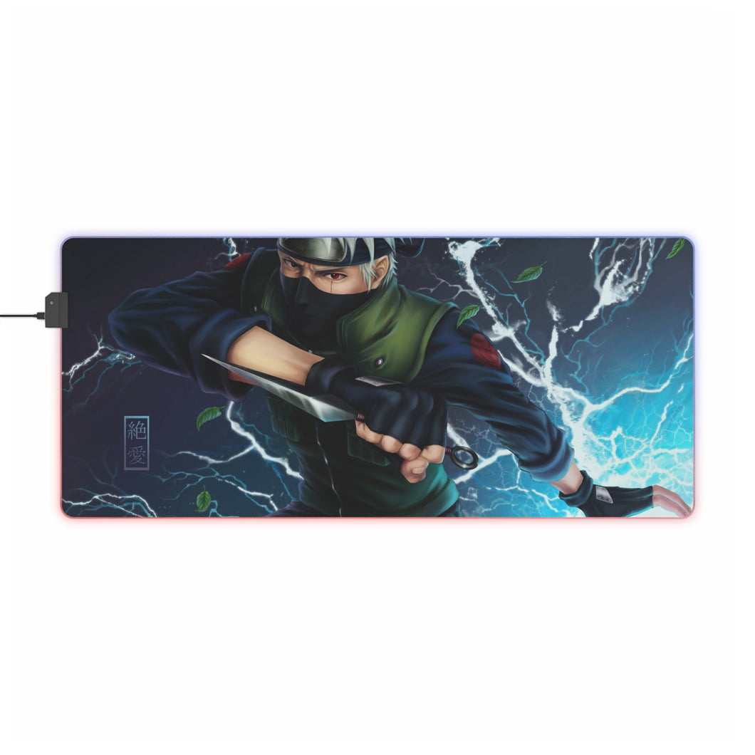 Kakashi Hatake RGB LED Mouse Pad (Desk Mat)