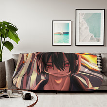 Load image into Gallery viewer, Fire Force Benimaru Shinmon Sherpa Blanket
