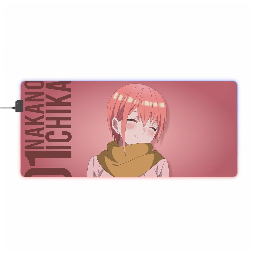 Nakano Ichika RGB LED Mouse Pad (Desk Mat)