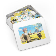 Load image into Gallery viewer, Fairy Tail Natsu Dragneel, Lucy Heartfilia, Happy Jigsaw Puzzle

