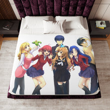 Load image into Gallery viewer, Toradora! Sherpa Blanket
