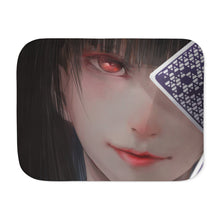 Load image into Gallery viewer, Yumeko Jabami Sherpa Blanket

