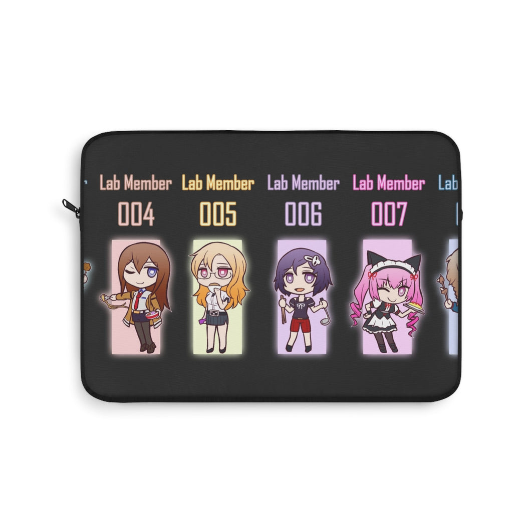 Chibi Lab Members Laptop Sleeve