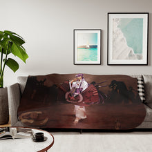 Load image into Gallery viewer, Dance of the end Sherpa Blanket
