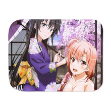 Load image into Gallery viewer, My Teen Romantic Comedy SNAFU Yukino Yukinoshita, Yui Yuigahama Sherpa Blanket
