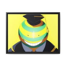 Load image into Gallery viewer, Koro-sensei Canvas Framed Art Print
