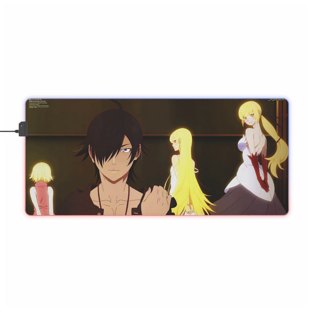 Monogatari (Series) RGB LED Mouse Pad (Desk Mat)