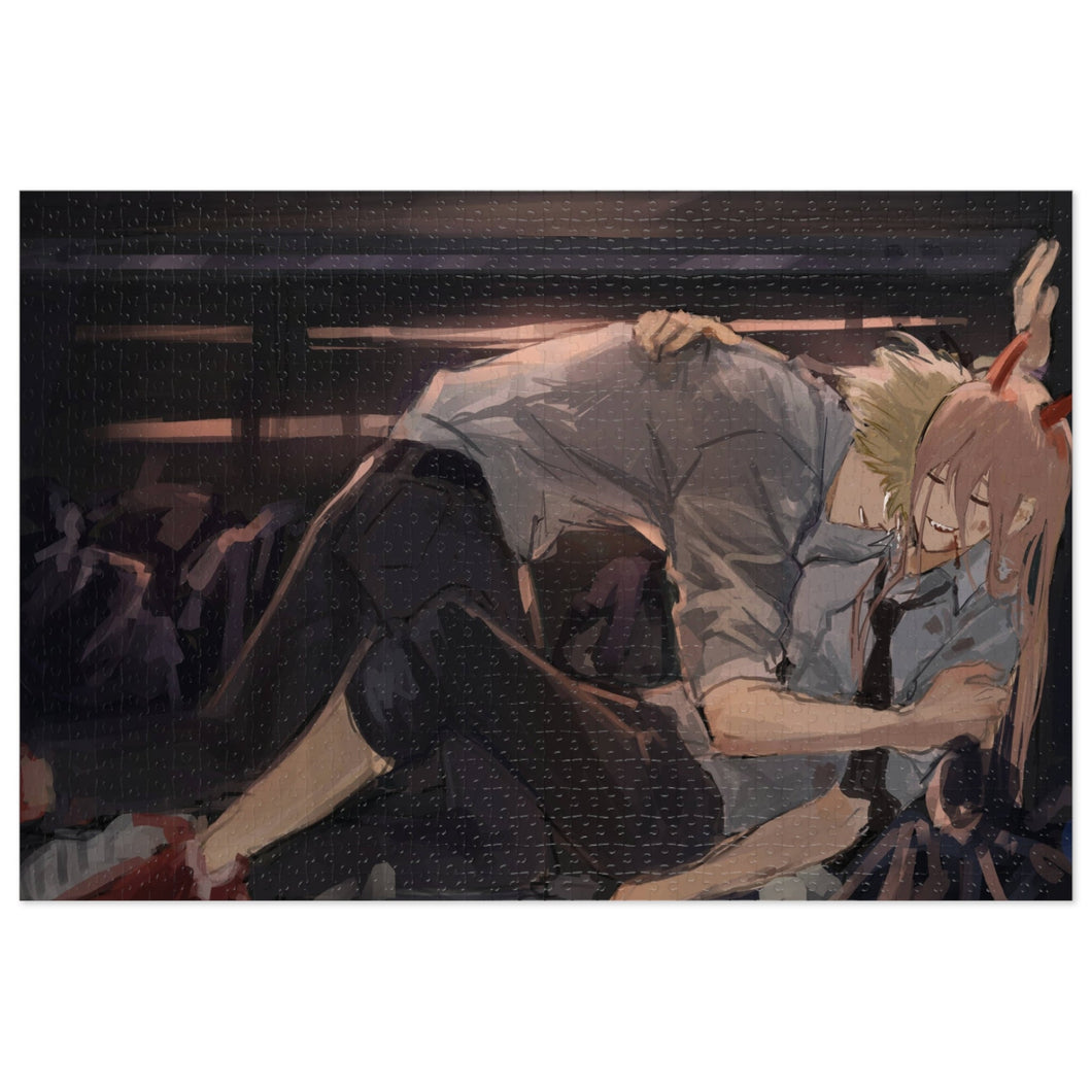 Anime Chainsaw Man Jigsaw Puzzle