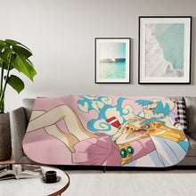Load image into Gallery viewer, Tengen Toppa Gurren Lagann Sherpa Blanket
