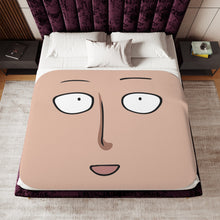 Load image into Gallery viewer, Anime One-Punch Man Sherpa Blanket
