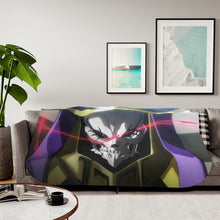 Load image into Gallery viewer, Ainz Ooal Gown Magic Caster Sherpa Blanket
