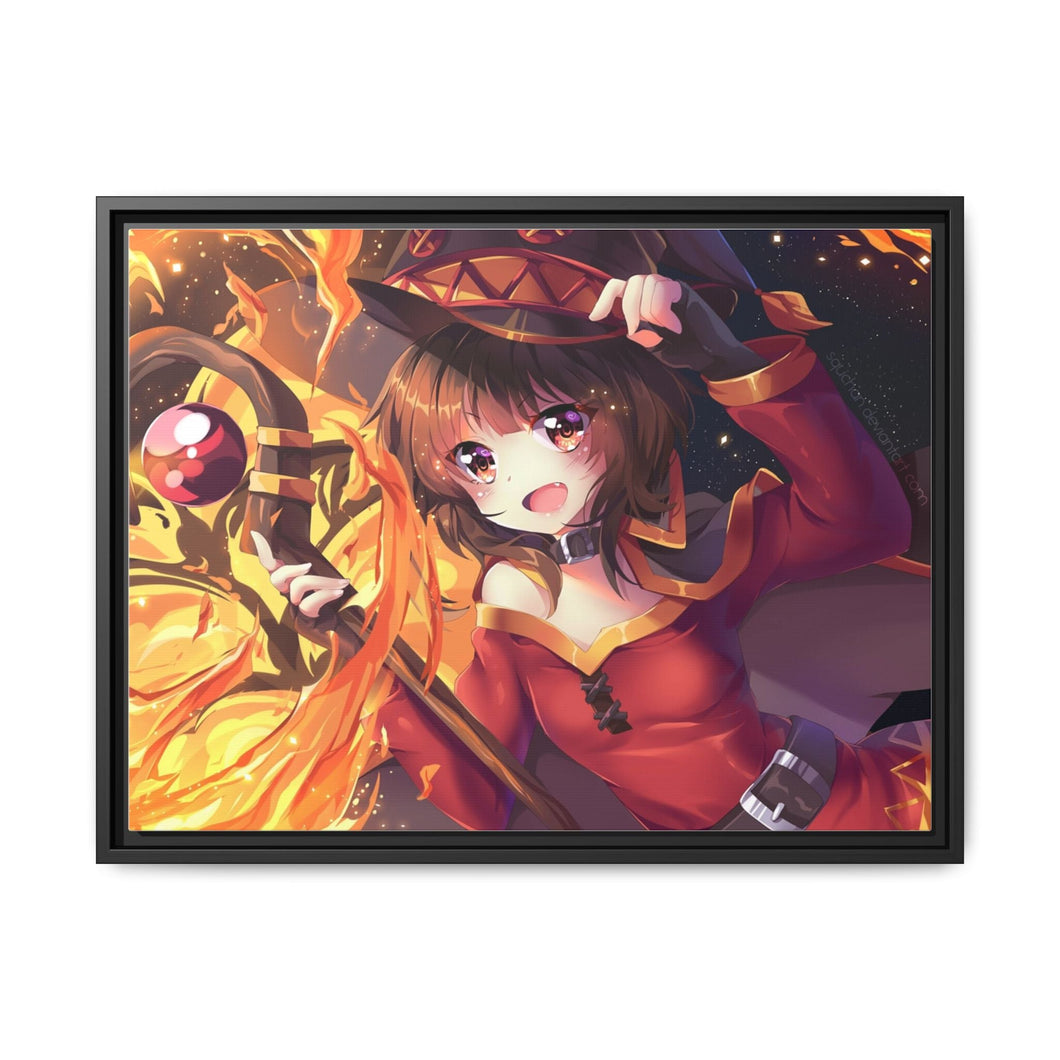 KonoSuba - God’s blessing on this wonderful world!! Canvas Framed Art Print