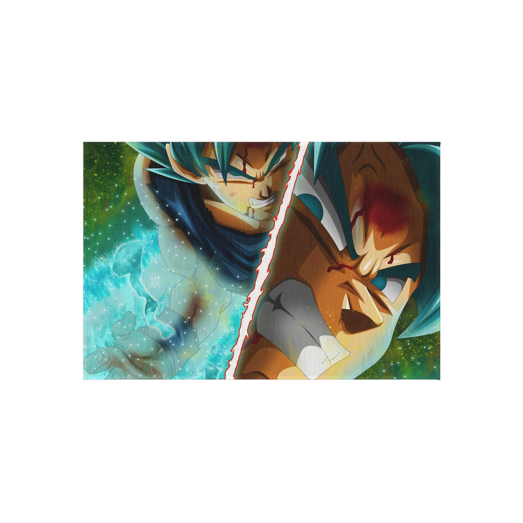 Goku wrath Rug