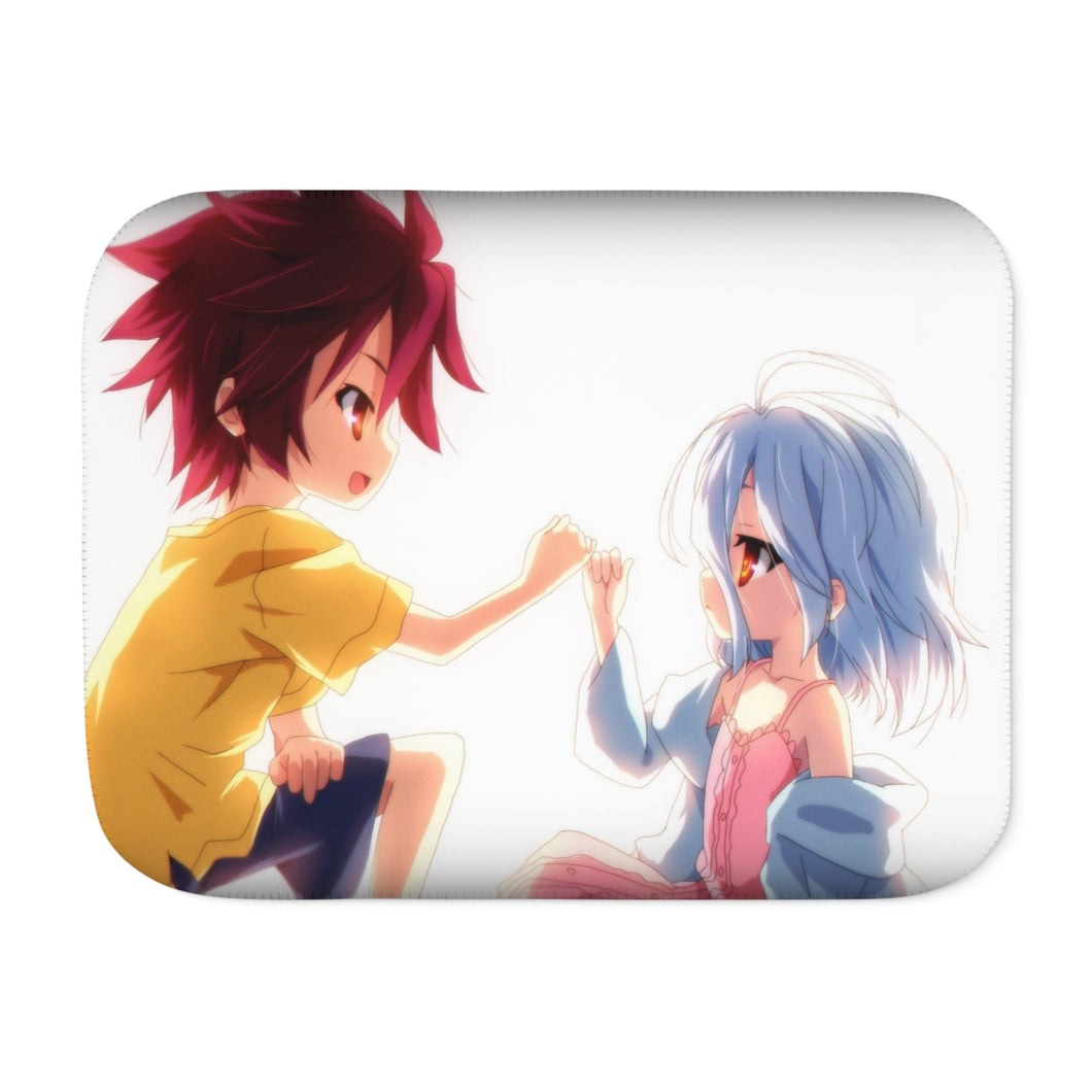 Sora and Shiro Sherpa Blanket