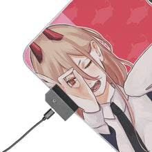 Load image into Gallery viewer, Chainsaw Man RGB LED Mouse Pad (Desk Mat)
