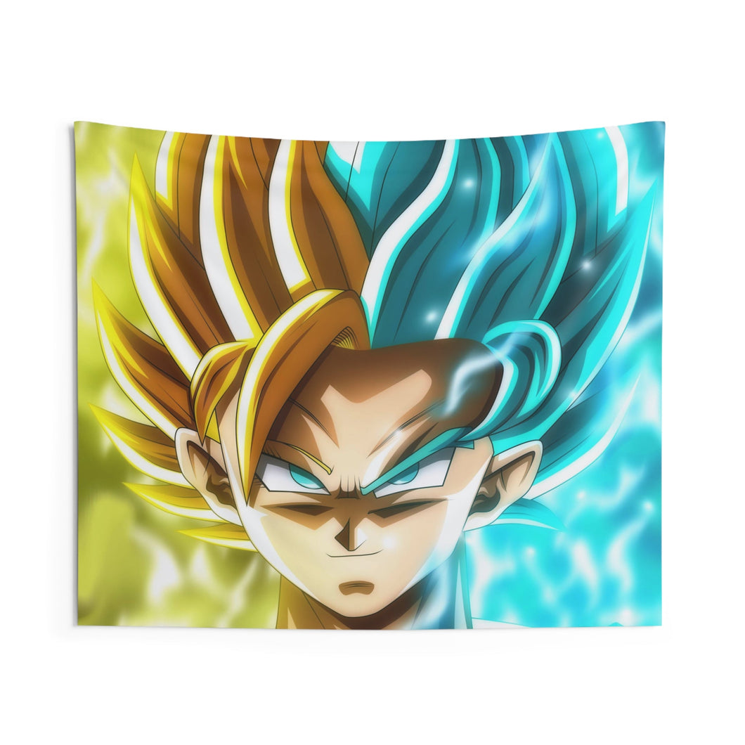 Caulifla, Goku Indoor Wall Tapestry
