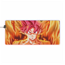 Load image into Gallery viewer, Dragon Ball Super - Godku RGB LED Mouse Pad (Desk Mat)
