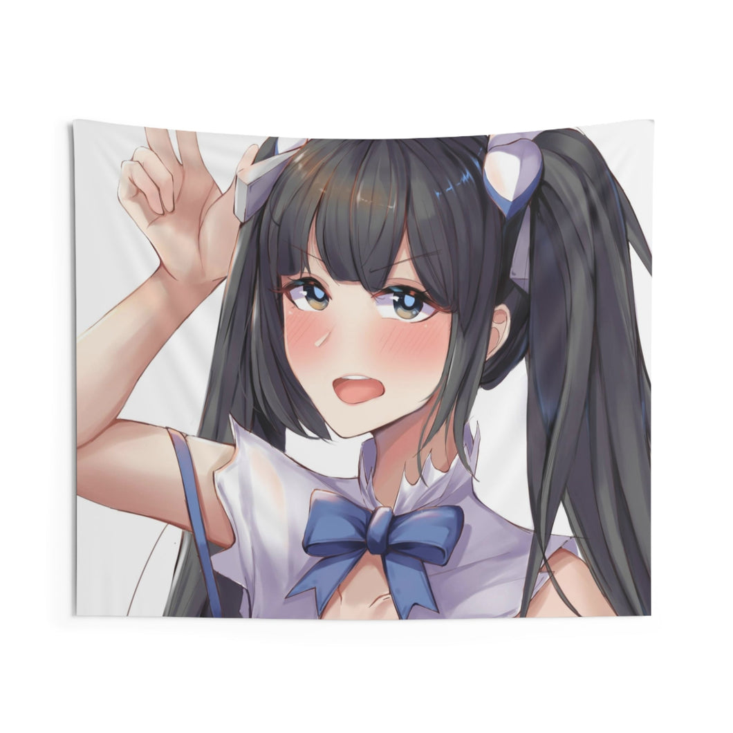 Is It Wrong To Try To Pick Up Girls In A Dungeon? Indoor Wall Tapestry
