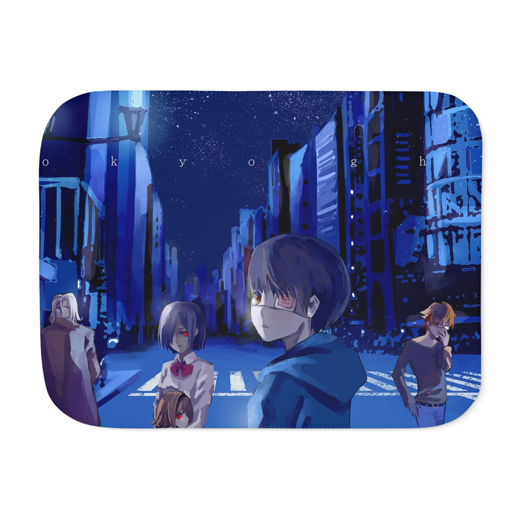 The Tokyo Tea Party Sherpa Blanket