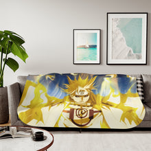 Load image into Gallery viewer, Minato Namikaze edo tensei Sherpa Blanket
