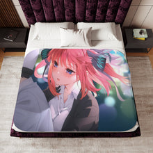 Load image into Gallery viewer, The Quintessential Quintuplets Nino Nakano, Fuutarou Uesugi Sherpa Blanket
