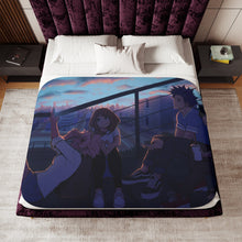 Load image into Gallery viewer, My Hero Academia Izuku Midoriya Sherpa Blanket
