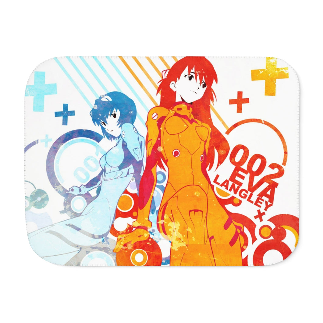 Anime Neon Genesis Evangelionr Sherpa Blanket