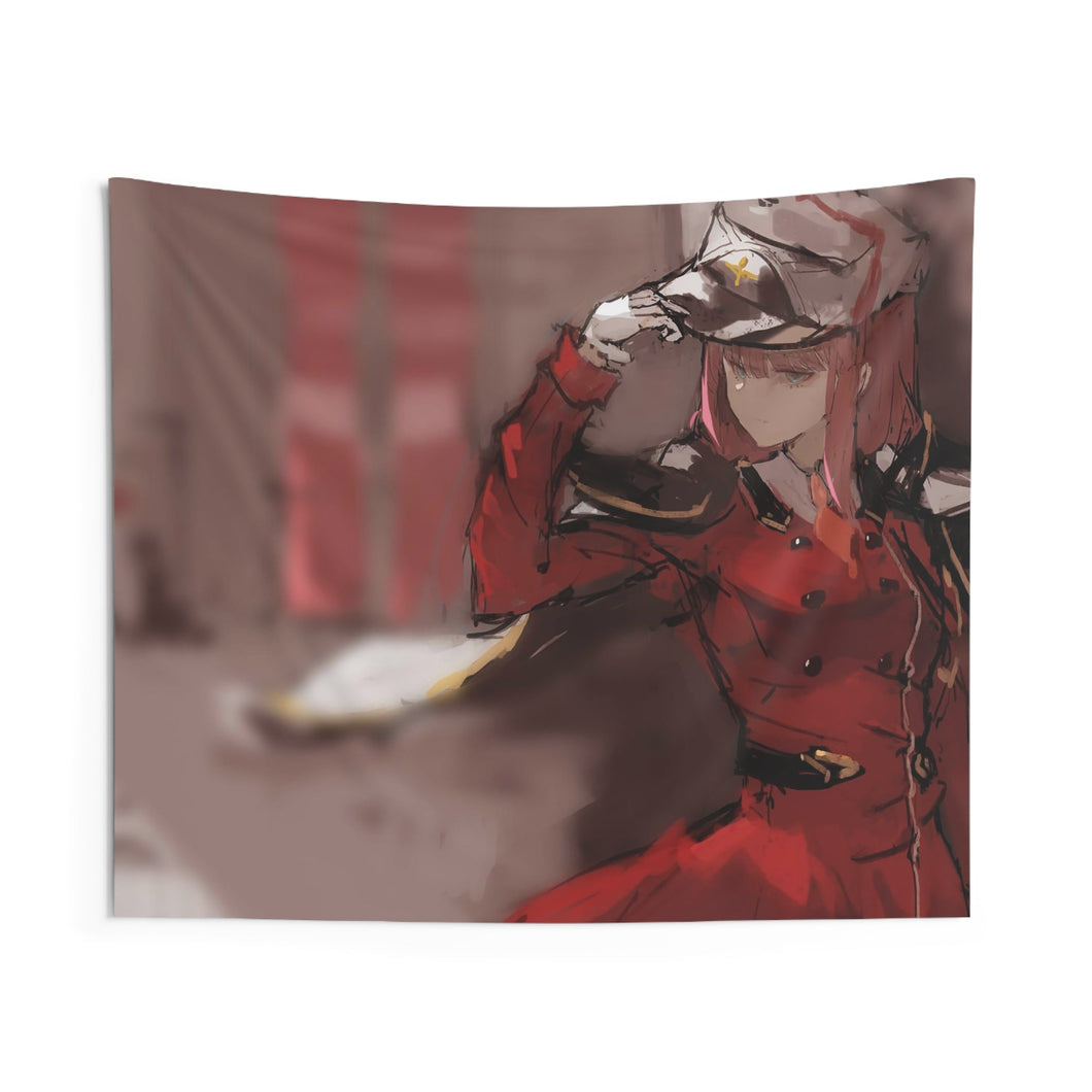 Zero Two Indoor Wall Tapestry