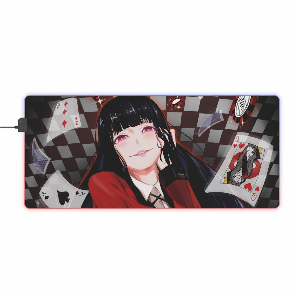 Kakegurui Yumeko Jabami RGB LED Mouse Pad (Desk Mat)