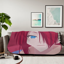 Load image into Gallery viewer, Sala Shane Vector Face Sherpa Blanket
