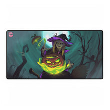 Load image into Gallery viewer, Witch on Halloween Mouse Pad (Desk Mat)

