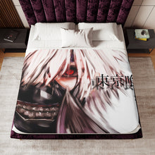 Load image into Gallery viewer, Anime Tokyo Ghoul Sherpa Blanket
