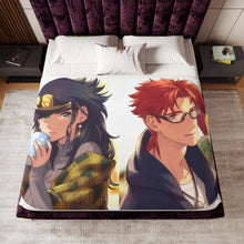 Load image into Gallery viewer, Anime Jojo&#39;s Bizarre Adventure Sherpa Blanket

