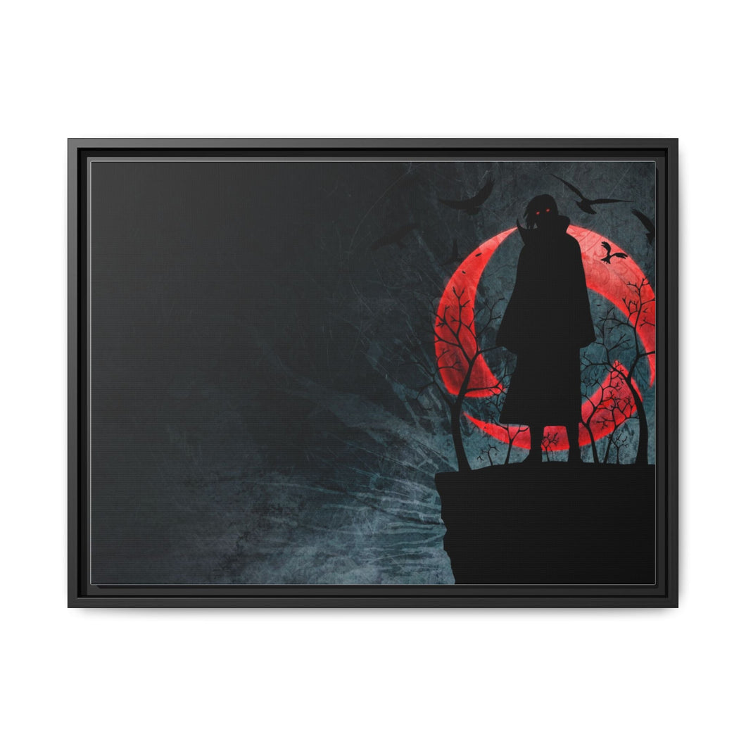 The Night Murderer Canvas Framed Art Print