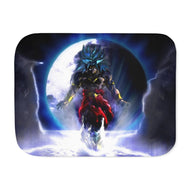 The Legendary Super Saiyan Sherpa Blanket
