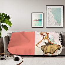 Load image into Gallery viewer, Nisekoi Marika Tachibana Sherpa Blanket
