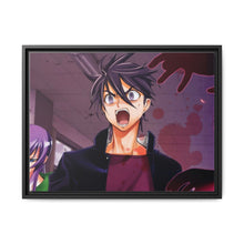 Load image into Gallery viewer, Highschool Of The Dead Canvas Framed Art Print
