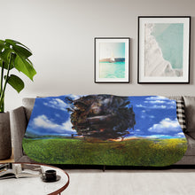 Load image into Gallery viewer, Anime Howl&#39;s Moving Castle Sherpa Blanket
