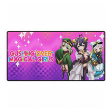 Load image into Gallery viewer, Gushing Over Magical Girls Mouse Pad (Desk Mat)
