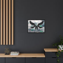 Load image into Gallery viewer, Tormenta de murcielago Canvas Framed Art Print
