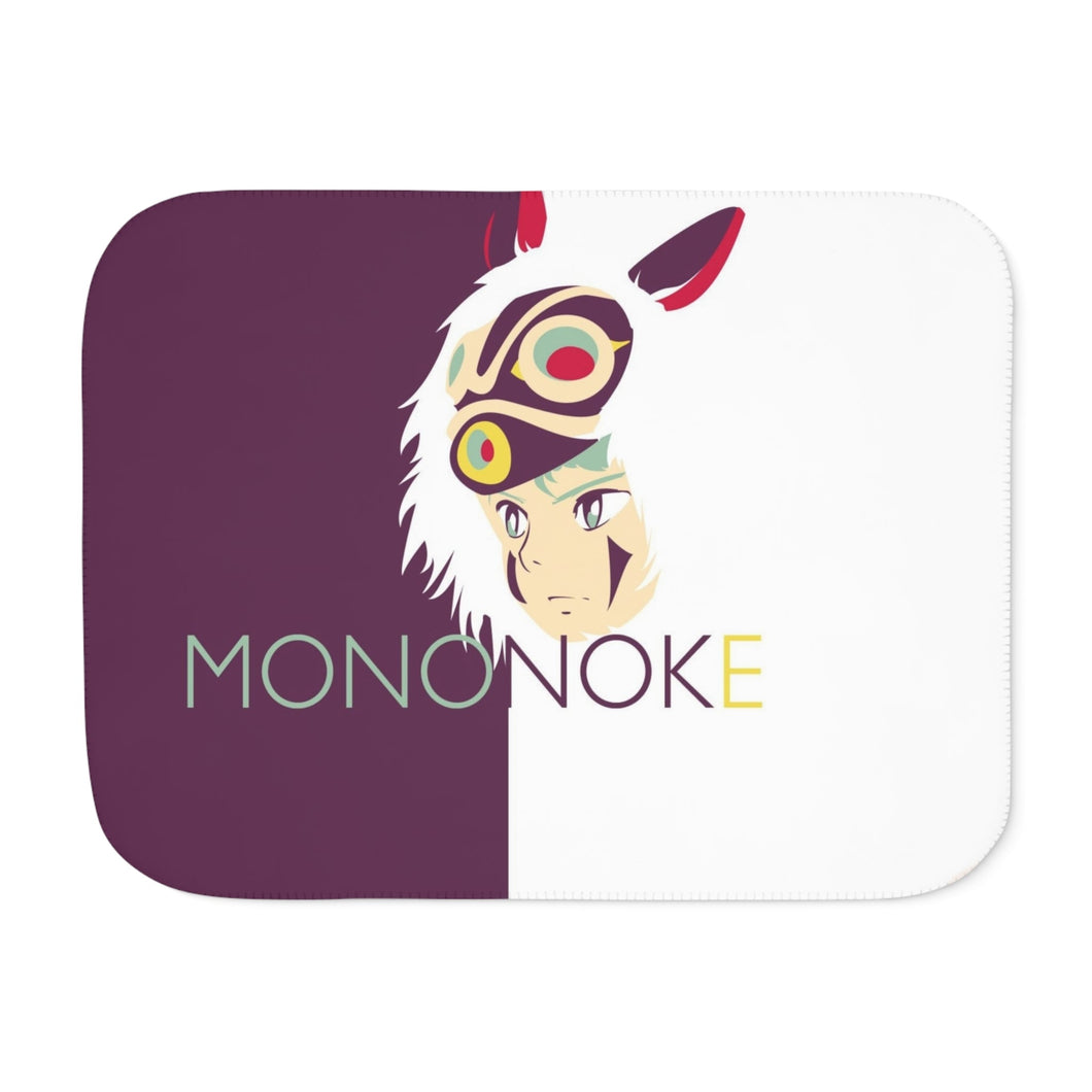 Anime Princess Mononoke Sherpa Blanket