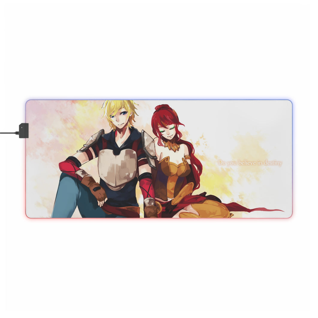 Do You Believe In Destiny? RGB LED Mouse Pad (Desk Mat)