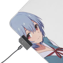Load image into Gallery viewer, Neon Genesis Evangelion - Asuka Langley Sohryu and Rei Ayanami RGB LED Mouse Pad (Desk Mat)
