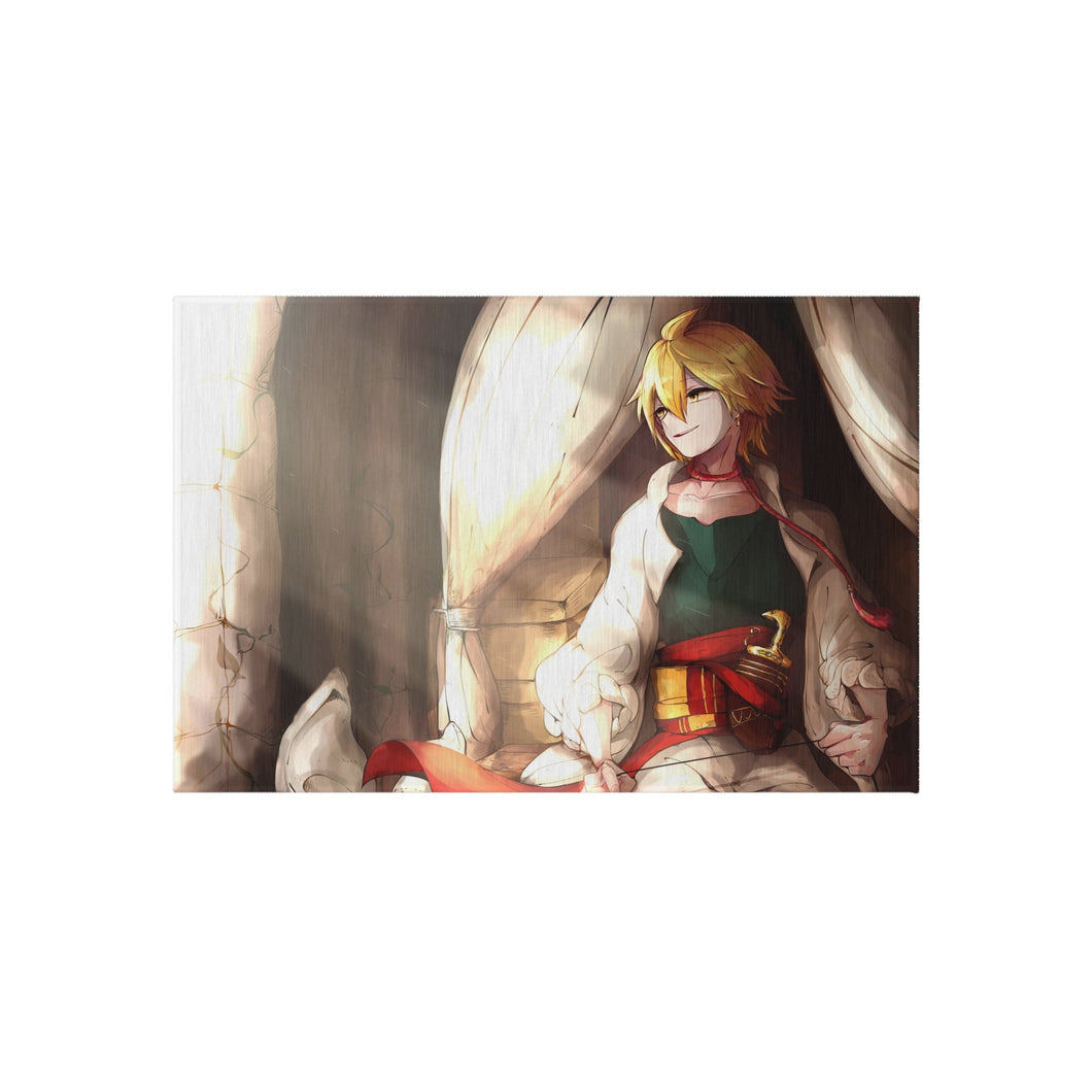 Magi: The Labyrinth Of Magic Alibaba Saluja, Japanese Desk Mat Rug