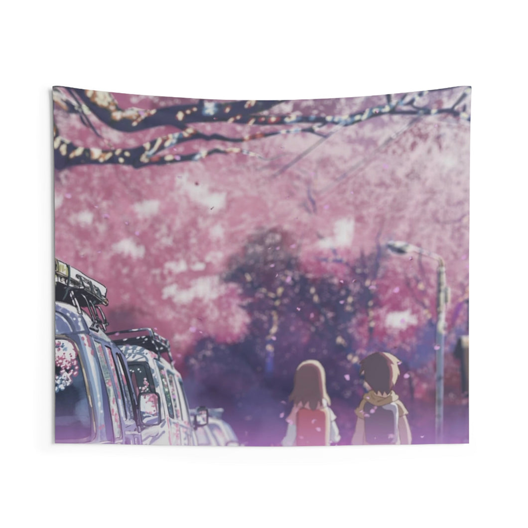 5 Centimeters Per Second Indoor Wall Tapestry