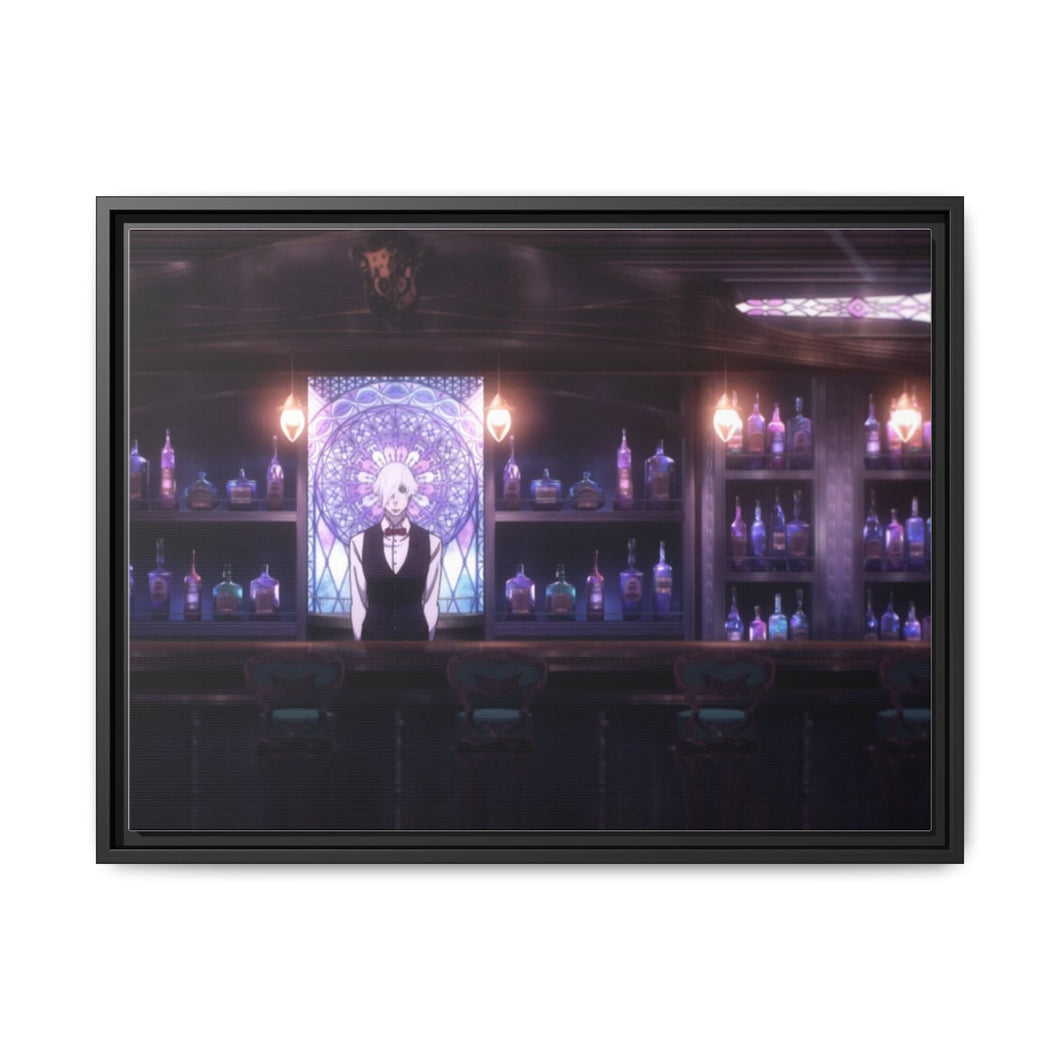 Death Parade Canvas Framed Art Print